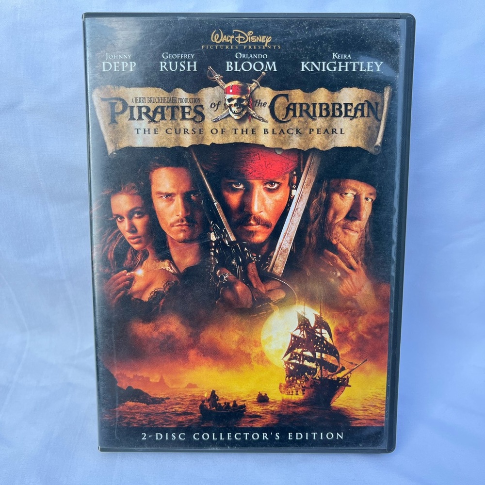 Pirates Of The Caribbean Curse Of The Black Pearl DVD Tested